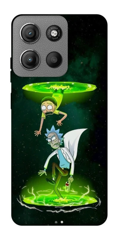 Чохол на Motorola Moto G15 4G Rick and Morty фото 1 з 1