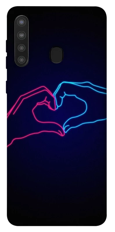 Чохол на Samsung Galaxy A21 Neon love фото 1 з 1