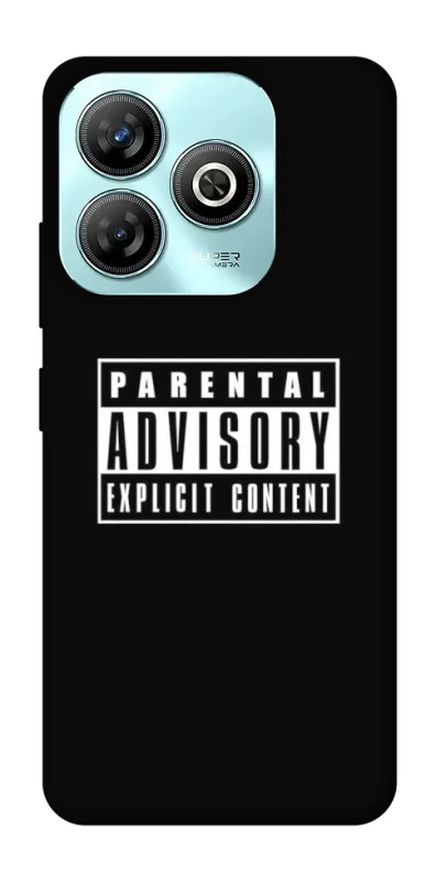 Чохол на ZTE Blade A75 4G Parental Advisory Label фото 1 з 1