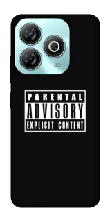Чохол на ZTE Blade A75 4G Parental Advisory Label фото 1 з 1