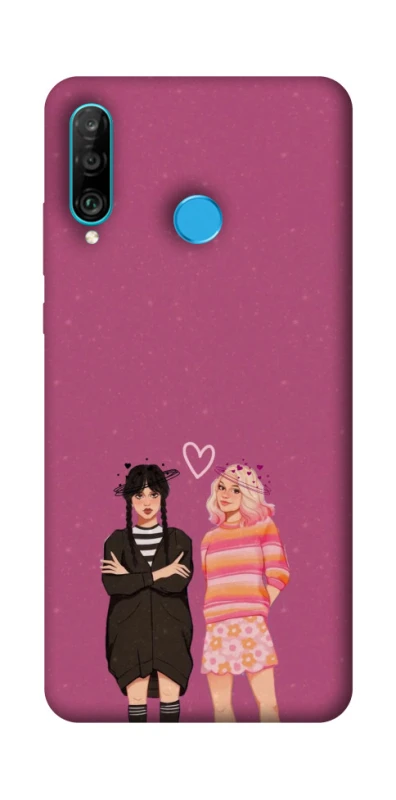 Чохол на Huawei P30 lite Raven & Rainbow Wednesday фото 1 з 1