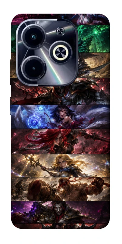 Чохол на Infinix Hot 40i League of Legends фото 1 з 1