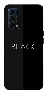 Чехол на Oppo Reno 5 4G Black фото 1 из 1