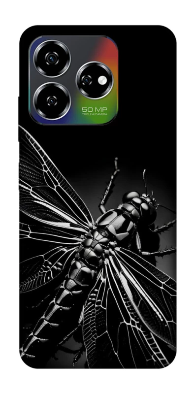 Чехол на ZTE Nubia V60 Black dragonfly фото 1 из 1