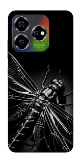 Чехол на ZTE Nubia V60 Black dragonfly фото 1 из 1