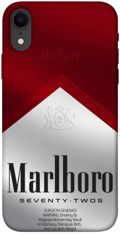 Чехол на Apple iPhone XR (6.1") Marlboro фото 1 Чехол на Apple iPhone XR (6.1") Marlboro фото 1 из 1