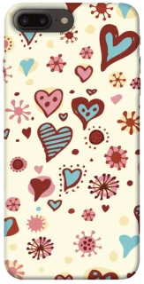 Чохол на Apple iPhone 7 plus / 8 plus Pretty hearts фото 1 з 1