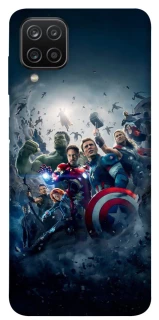 Чехол на Samsung Galaxy A12 Marvel heroes фото 1 из 1