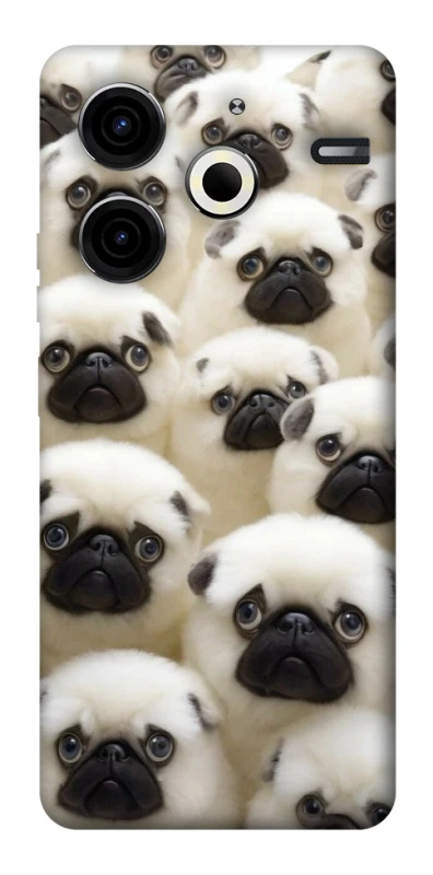 Чохол на TECNO Pova 6 Neo (LI6) Doggy Pug Love фото 1 з 1