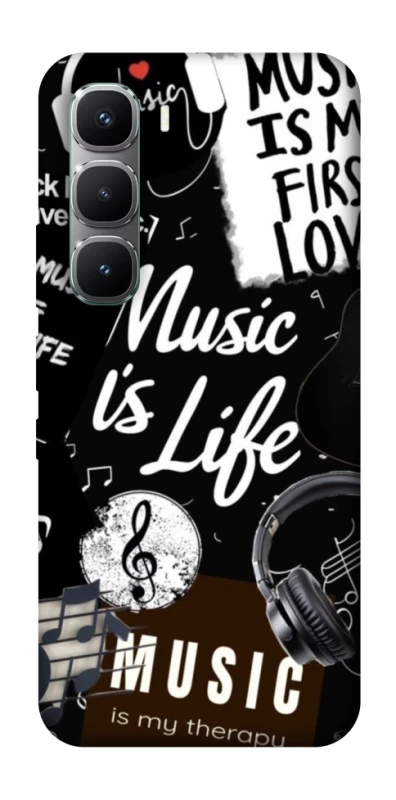 Чехол на Infinix Hot 60 Pro Music is Life фото 1 из 1