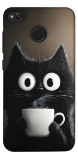 Чехол на Xiaomi Redmi 4X morning cat фото 1 из 1