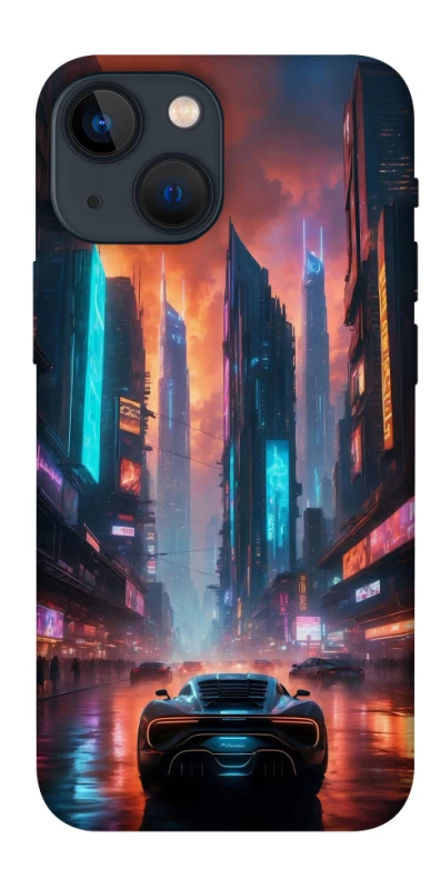 Чехол на Apple iPhone 13 mini (5.4") Cyber city фото 1 из 1