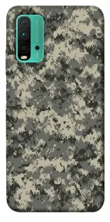 Чехол на Xiaomi Redmi Note 9 4G / Redmi 9 Power Camouflage v25 фото 1 из 1