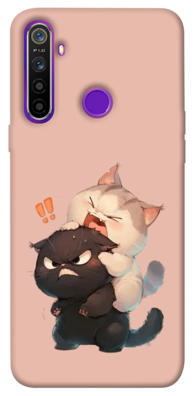 Чохол на Realme 5 Сat and cat фото 1 з 1