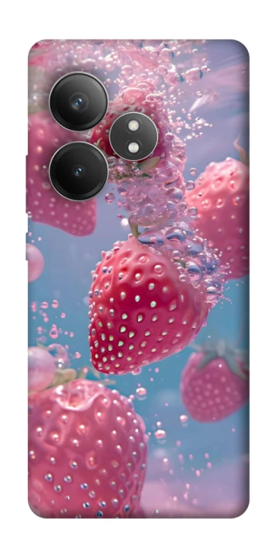 Чохол на Realme GT Neo 6 SE Полуниця в воді фото 1 з 1