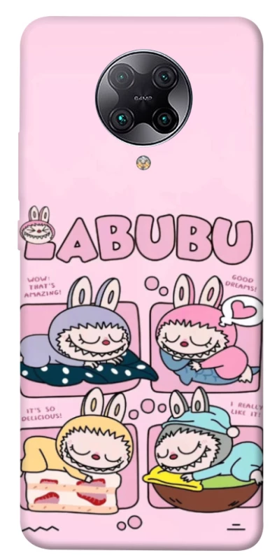 Чохол на Xiaomi Redmi K30 Pro / Poco F2 Pro Labubu Dreams Collage фото 1 з 1