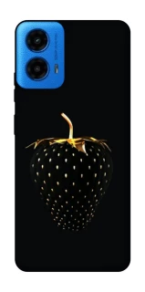 Чохол на Motorola Moto G45 Чорна полуниця фото 1 з 1