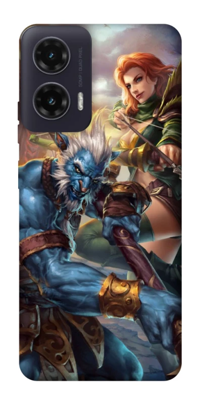 Чохол на Motorola Moto G35 Dota heroes фото 1 з 1