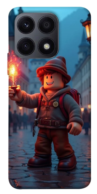 Чохол на Huawei Honor X8a Roblox Fire Logo Blue Flames фото 1 з 1