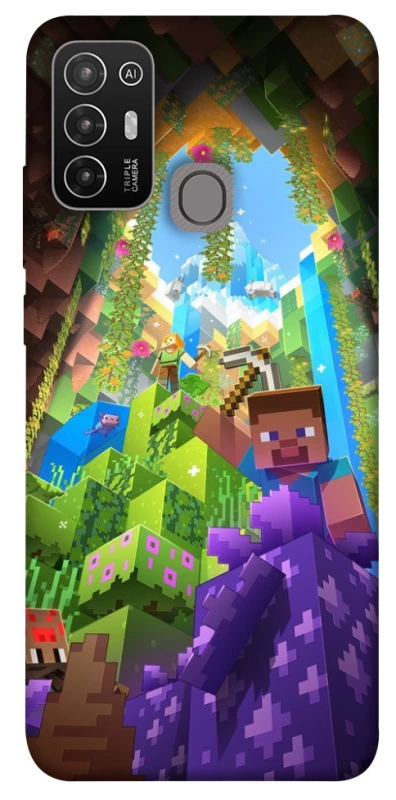 Чехол на ZTE Blade A52 Minecraft forever фото 1 из 1