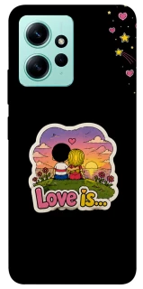 Чехол на Xiaomi Redmi Note 12 4G Love is ver.5 фото 1 из 1