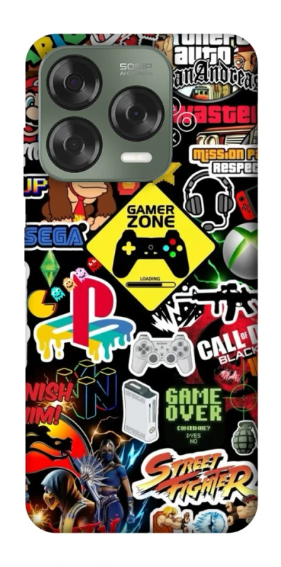 Чехол на ZTE Nubia V70 Design Gamer Zone фото 1 из 1