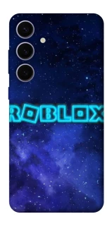 Чохол на Samsung Galaxy S25+ Roblox Space Logo Blue фото 1 з 1