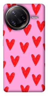 Чохол на Xiaomi Poco F7 Ultra Red hearts 2 фото 1 з 1