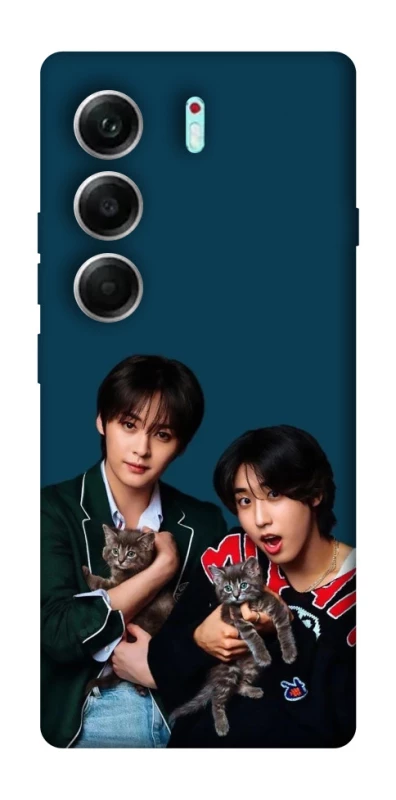 Чохол на Tecno Camon 40 Pro Lee Know and Han - Stray Kids фото 1 з 1