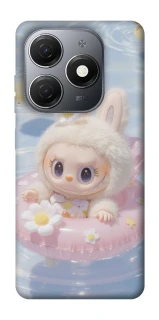 Чохол на TECNO Spark 20 Labubu swimming фото 1 з 1