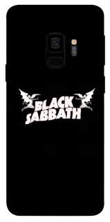 Чехол на Samsung Galaxy S9 Black Sabbath logo ver.2 фото 1 из 1