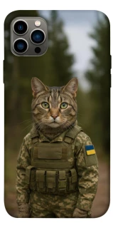 Чехол на Apple iPhone 12 Pro (6.1") Кот защитник фото 1 из 1