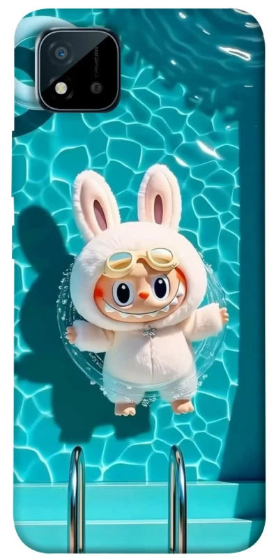 Чохол на Realme C20 Labubu in the pool ver.2 фото 1 з 1