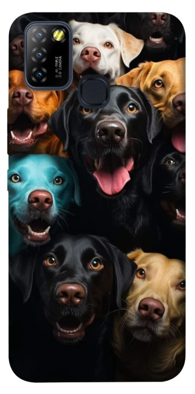Чехол на Infinix Hot 10 Lite Собаки фото 1 из 1