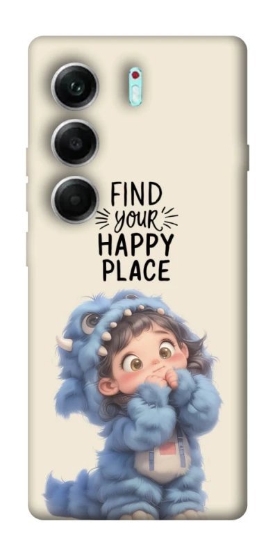 Чохол на Tecno Camon 40 Pro Happy Place фото 1 з 1