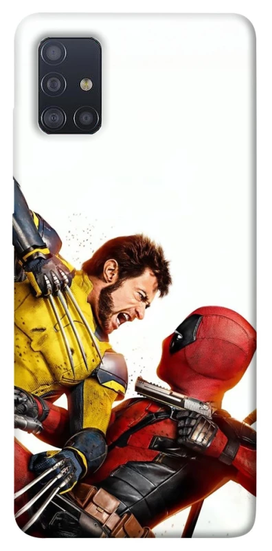 Чехол на Samsung Galaxy M51 Deadpool and Wolverine фото 1 из 1
