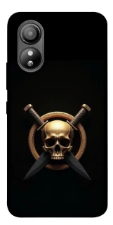 Чохол на ZTE Blade L220 Golden Skull фото 1 з 1