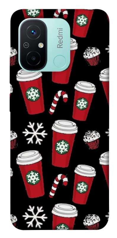 Чехол на Xiaomi Redmi 12C / Poco C55 Новогодний v40 фото 1 из 1