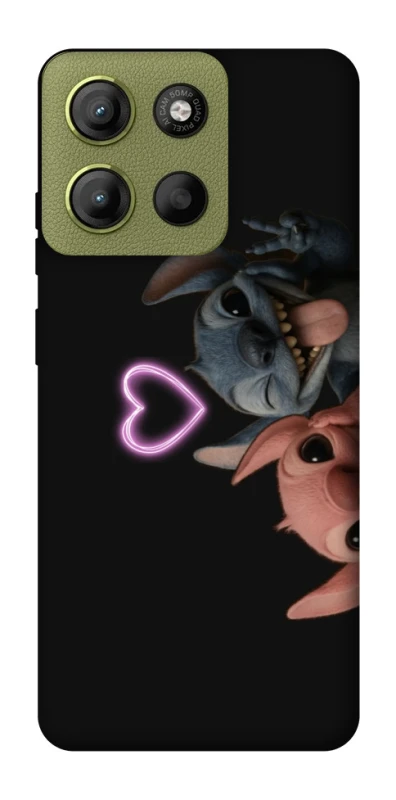 Чохол на Motorola Moto G15 4G Love Stitch & Angel фото 1 з 1