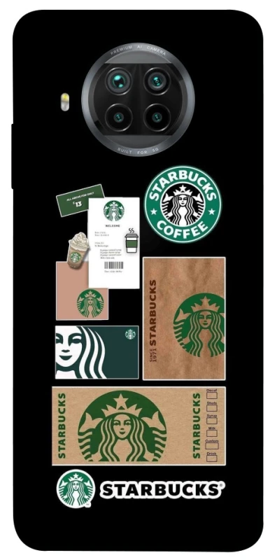 Чохол на Xiaomi Mi 10T Lite / Redmi Note 9 Pro 5G Starbucks coffee фото 1 з 1