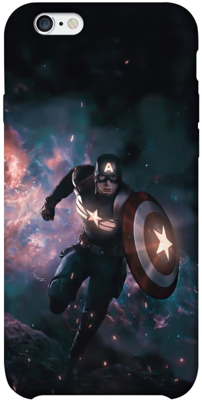 Чехол на Apple iPhone 6/6s plus (5.5") Captain America фото 1 из 1