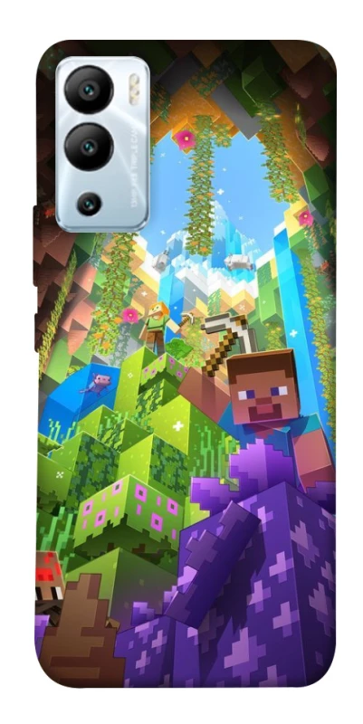Чохол на Infinix Hot 12i Minecraft forever фото 1 з 1
