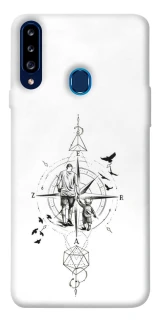 Чехол на Samsung Galaxy A20s Tattoo ver.9 фото 1 из 1