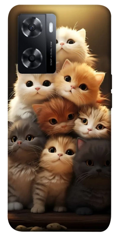 Чохол на Oppo A57s Чохол Kittie Love v2 фото 1 з 1