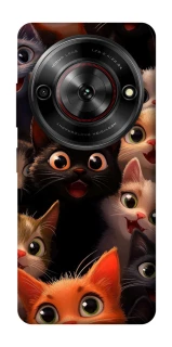 Чохол на ZTE Nubia Focus happy cats фото 1 з 1