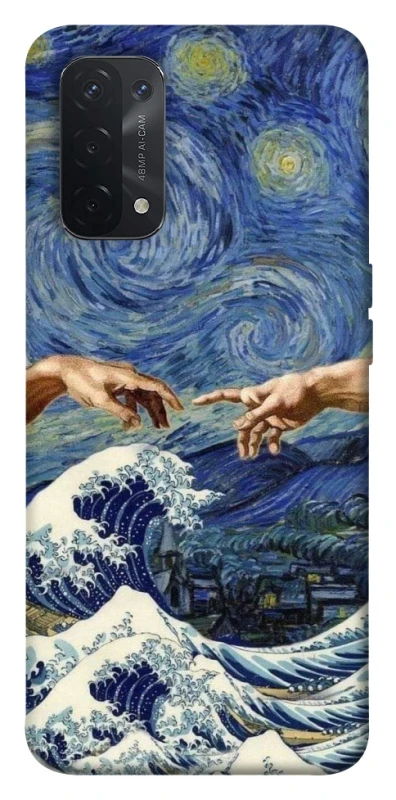 Чохол на Oppo A54 5G / A74 5G Art collage ver.7 фото 1 з 1