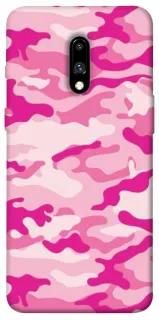 Чехол на OnePlus 7 camouflage pink фото 1 из 1