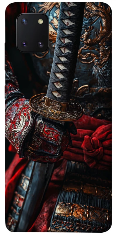 Чехол на Samsung Galaxy Note 10 Lite (A81) samurai фото 1 из 1