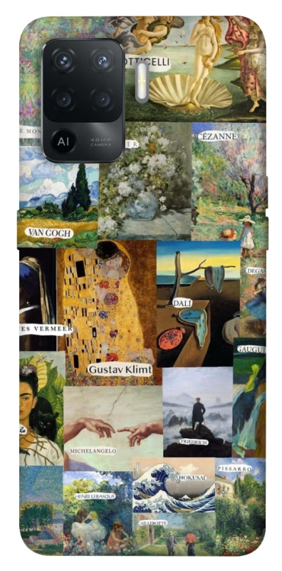 Чохол на Oppo Reno 5 Lite Art collage ver.8 фото 1 з 1