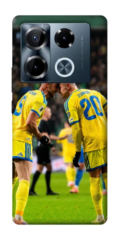 Чохол на Infinix Note 40 Pro 4G UA-Football ver.2 фото 1 з 1